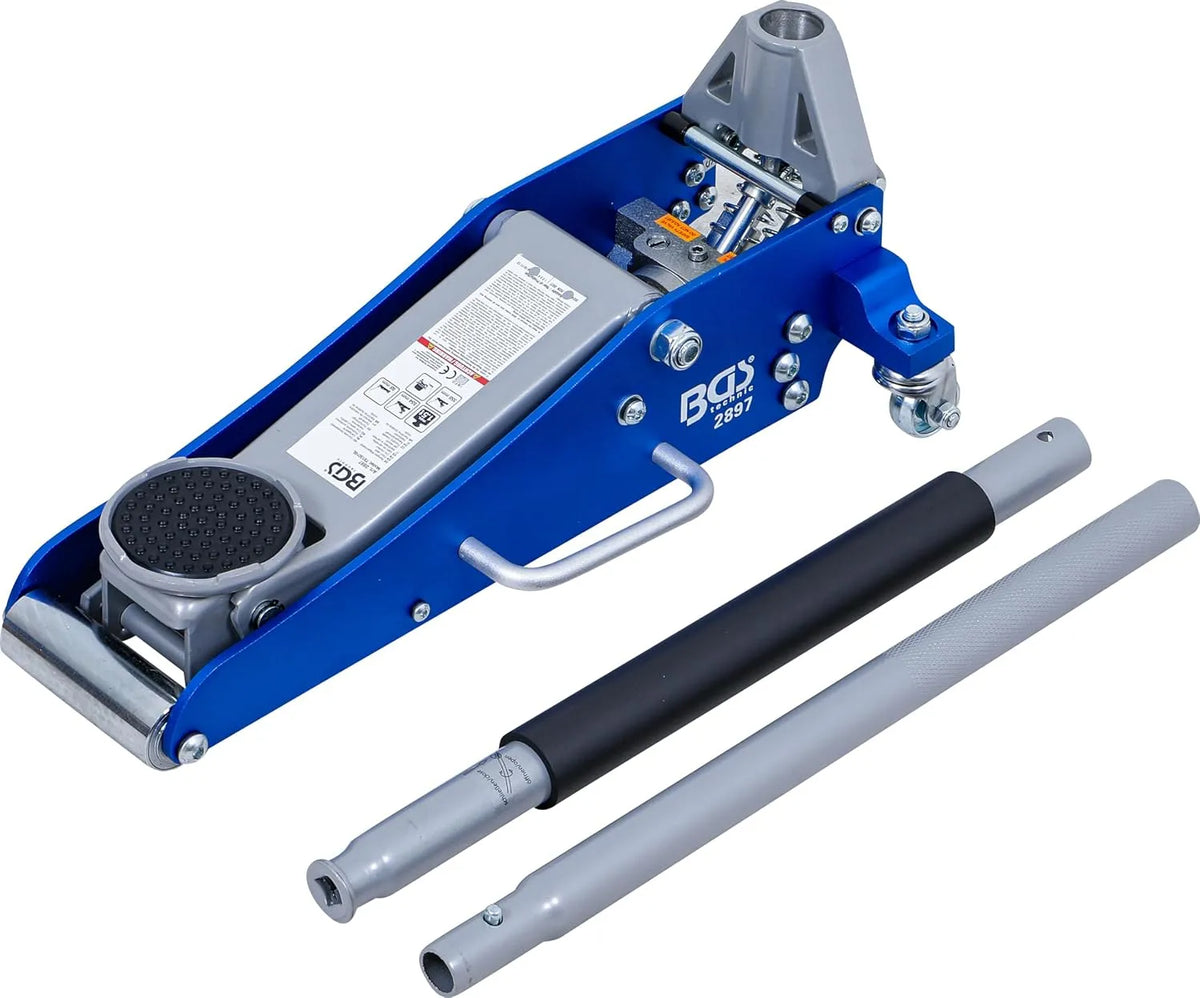 BGS 2897 Garagekrik met 1,5 t, aluminium-staal-constructie, hydraulisch