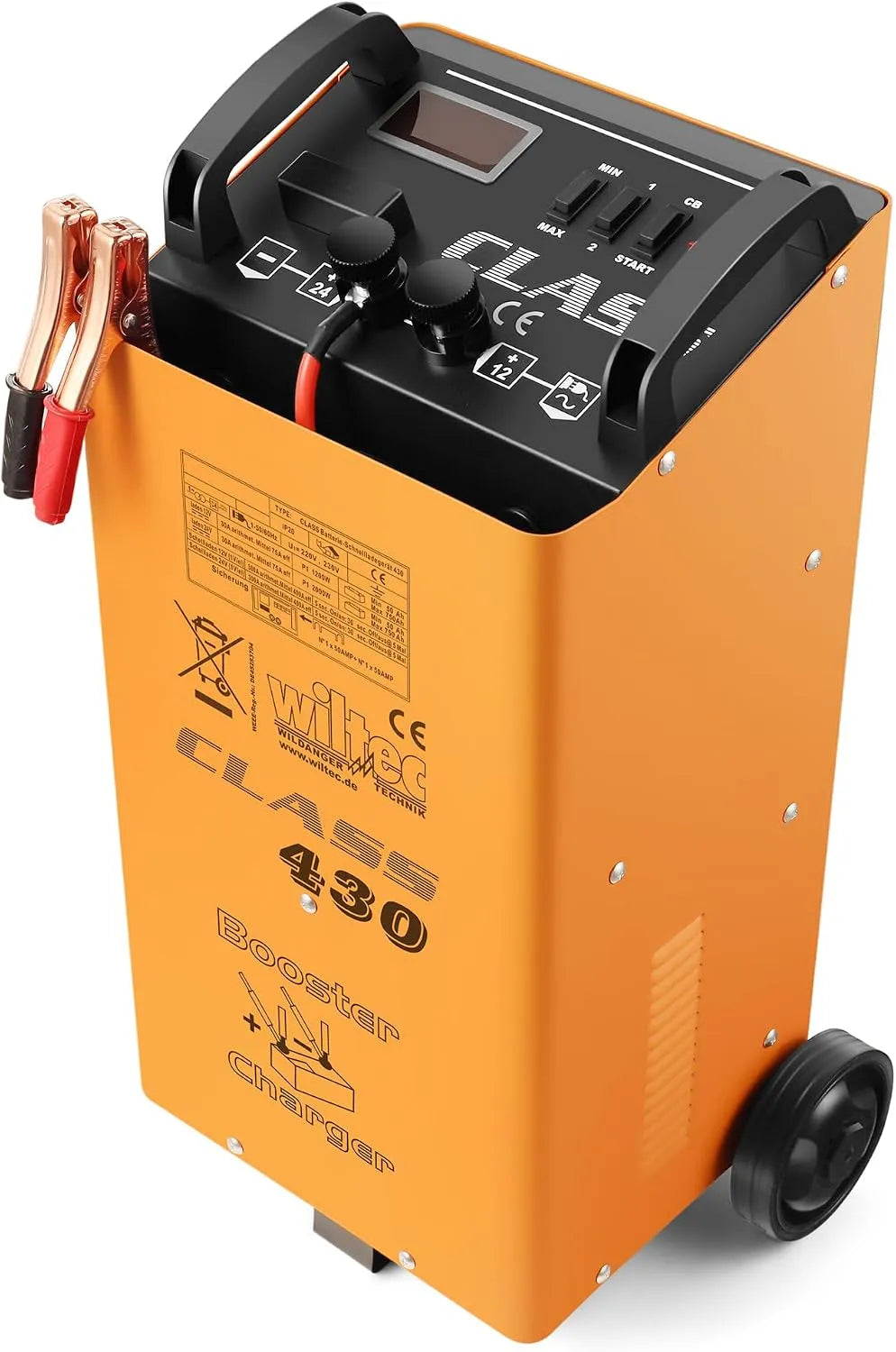 Lader, 12 V, 24 V, vrachtwagens, bussen of motorfietsen snel, een professionele acculaadkabel