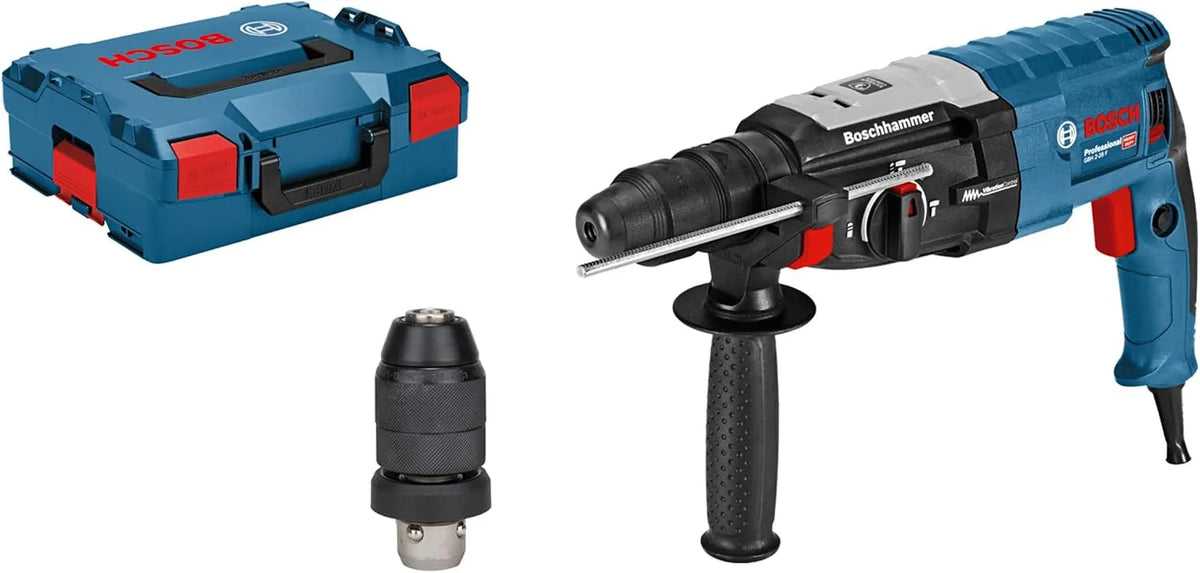 Bosch Professional, Boormachine, 13 mm snelspanboorhouder, terugslagbeveiliging, boor-Ø tot max. 28 mm, in L-BOXX