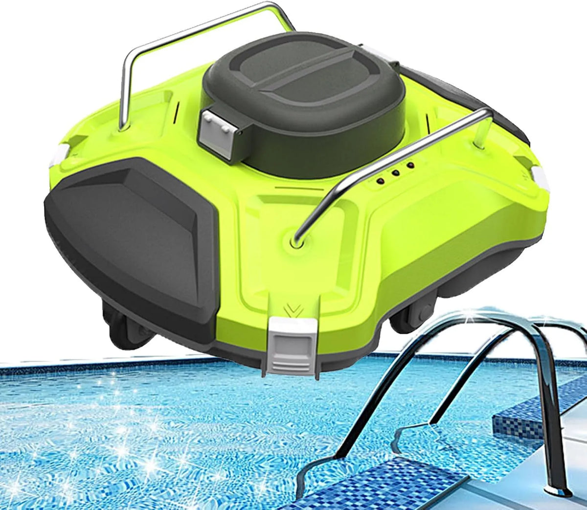 Zwembadrobot, IPX8, 120 minuten, hydrotherapie- en landschapszwembaden