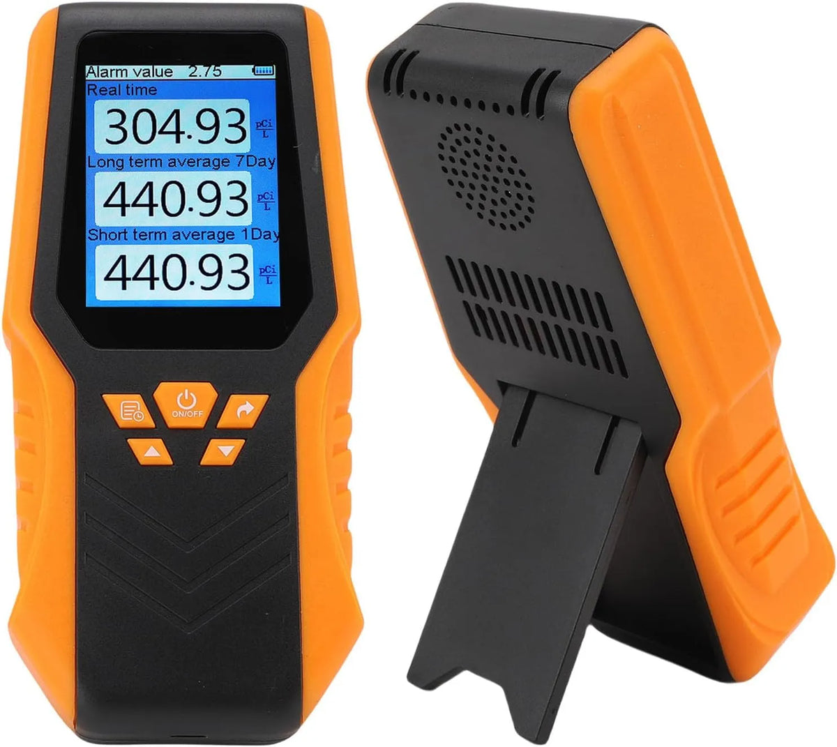 Radonmeter, ciciglow Radon BQ/M3, Draagbare Radontestkit voor Thuis
