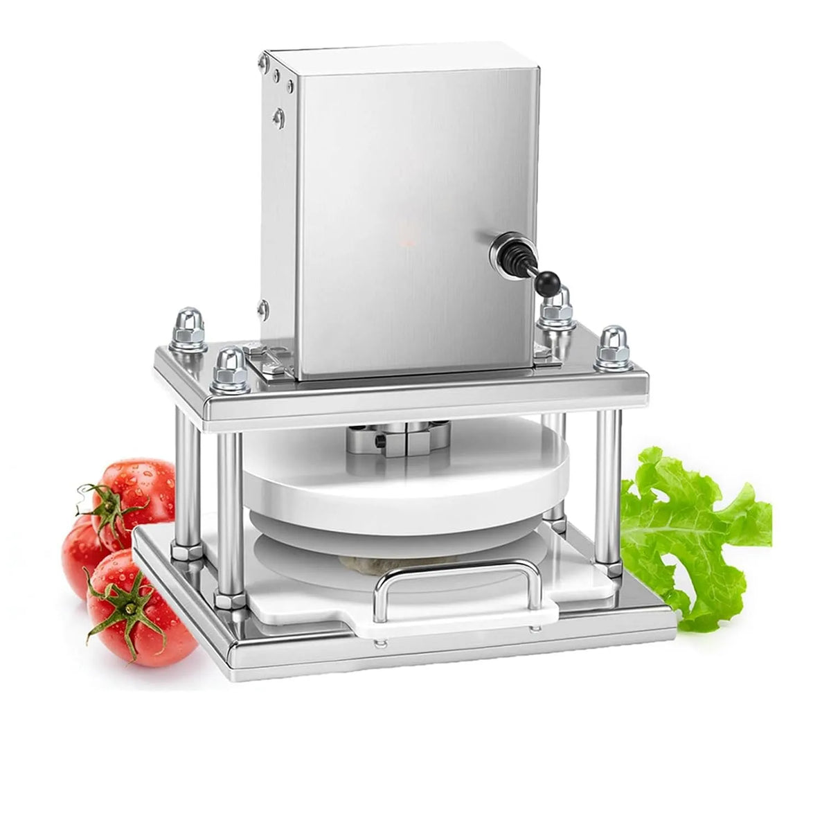 Meter, 110 W, Bedrijfskantine en Bakkerij,7kg Stabiel Chassis-22cm Diameter, Verse Tortilla en Pizza 22cm