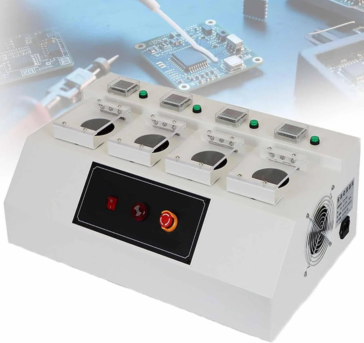 Het Opwarmen Machine met 340 x 360 x 230mm, 600 x 560 x 265mm, 10kg, 25kg, 500g en 24 uur
