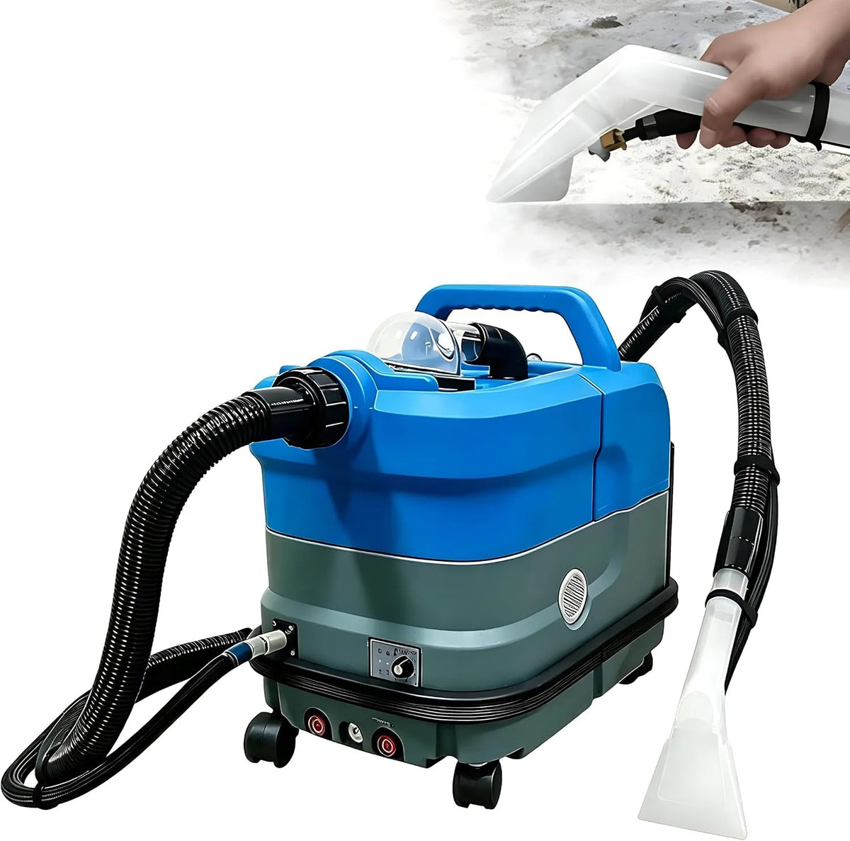 Waszuiger met 7,5L, 2500 W, 24 kPa, 12 L, 15 seconden en 3-in-1
