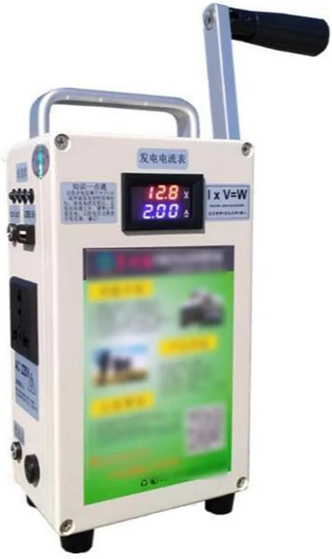 Mobiele uitvoering van 150 W handslingergenerator, 5000mAh, 5.2V, 12V