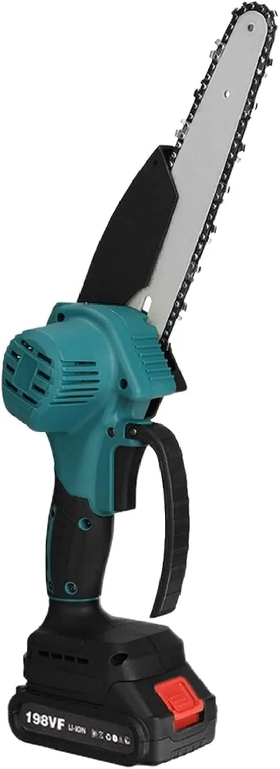 Kettingzaag, Reciprozaag 8 Inch Borstelloze Elektrische Kettingzaag, voor 18V Batterij Verbeterde controle en, stabiliteit 2x Battery