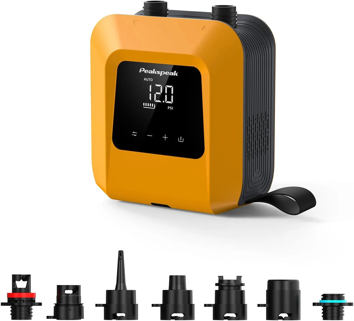 Pomp S1 met 6 minuten, 400 l, 100 l, 2600mAh en digitaal display