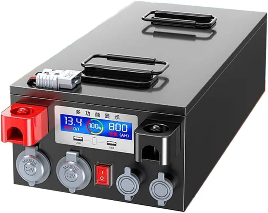 12V, 12V 150Ah 180Ah 200Ah 250Ah 300Ah LiFePO4 lithium-ijzerfosfaat buitenaccu voor campers met grote capaciteit 12 volt mobiele energieopslagvoeding
