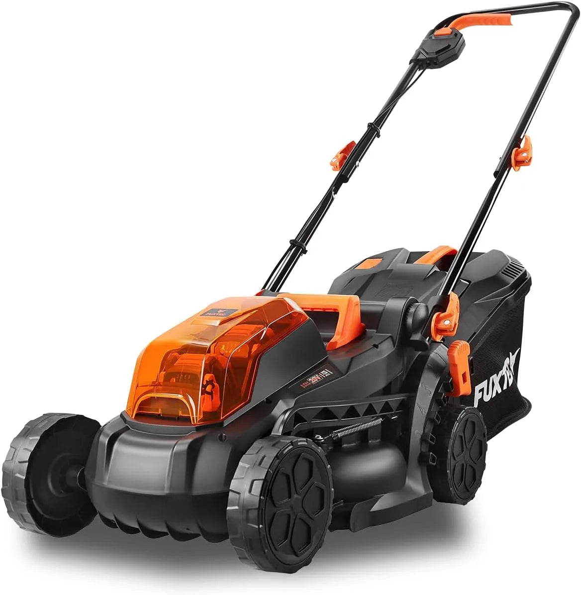 40V, model FX-E1RM20, FUXTEC Accu Grasmaaier FX-E1RM20 40V 2x20V, Maaibreedte 33cm Wendbaar
