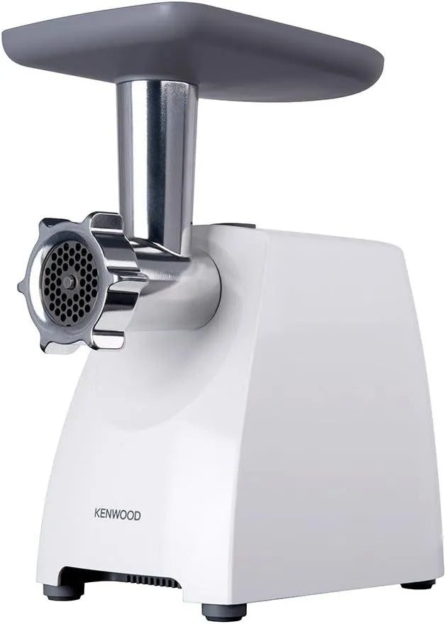 Molen, Kenwood, wit, 3 mm, 4,5 mm medium, 8 mm grof aan/uit-schakelaar