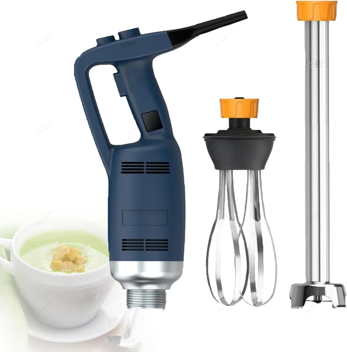 350 W/500 W/750 W Krachtige Commerciële Staafmixer, Emulgeren 500 W-30cm, Professionele Staafmixer Met Vergrendelknop, Voor Soepemmers