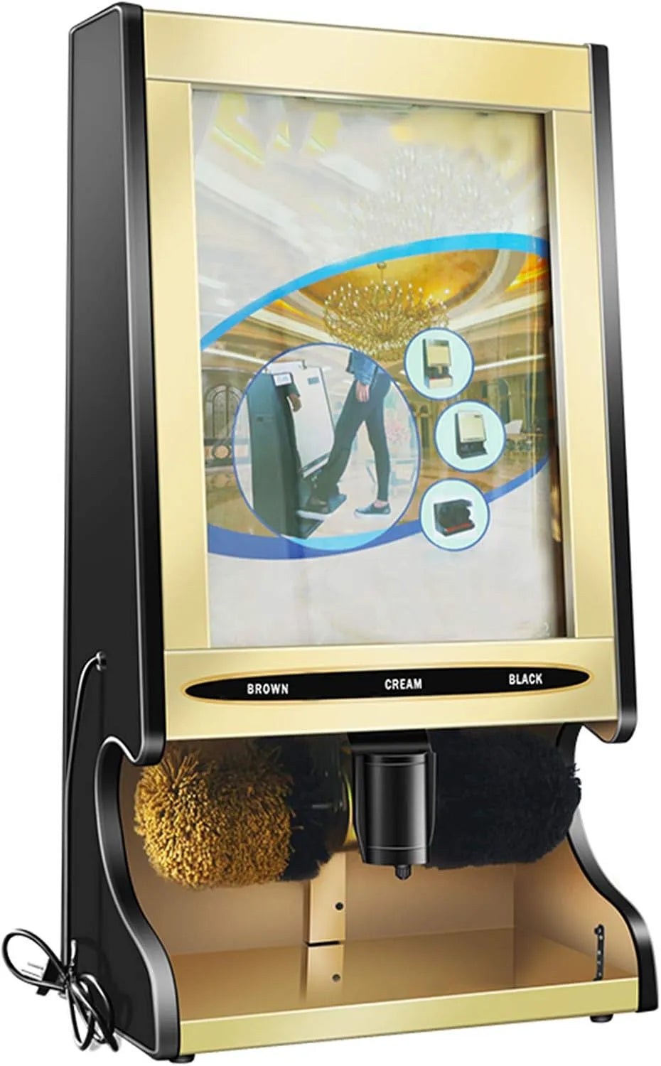Volautomatische sensor, en Golden, elektrische schoenborstel
