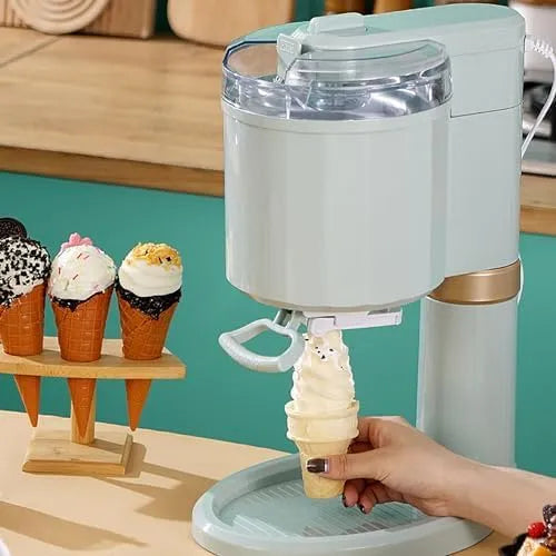 Serveer Ijs Machine, Huishoudelijke Soft Serveer Ijs Machine Mini Fruit Ijs Maker, Thuis Bar Cafe Dessert Bereiding
