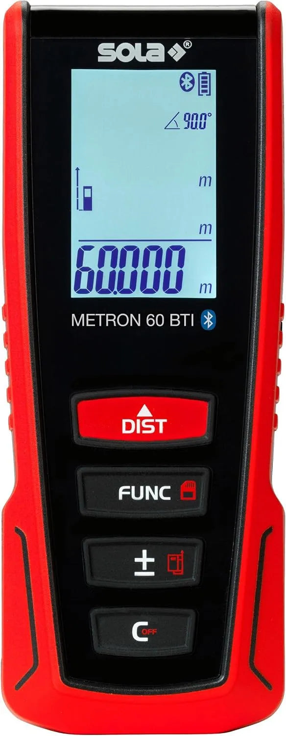 Meter met IP54, Bluetooth, Li-ion batterij en draadloze werking
