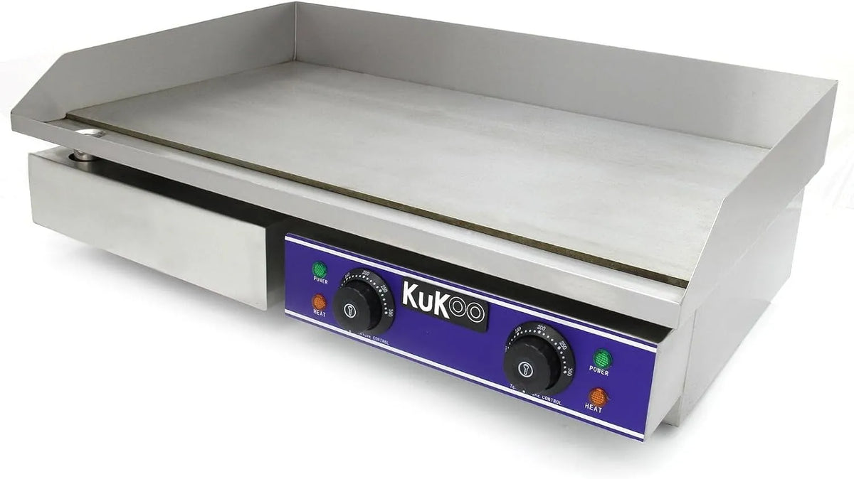 Kukoo elektrische keuken 70 cm roestvrijstalen vakman met 70 cm, 49 cm, 24 cm, 73,5 cm en RVS