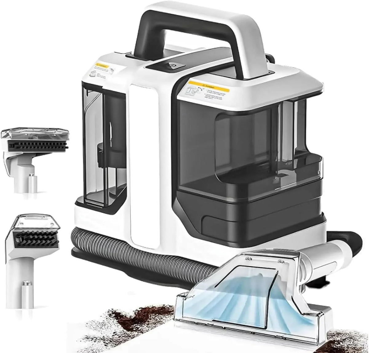 Machine met 11 Kpa, 800ml, 1080ml en 13,6 inch, Draagbare tapijtreinigingsmachine