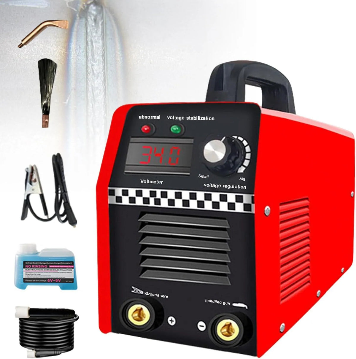 Machine, 1000 W elektrolytische reinigingsmachine voor lasdraden, Roestvrijstalen lasdraadpolijstmachine, polijst-/reinigingsmachine voor lasdraden