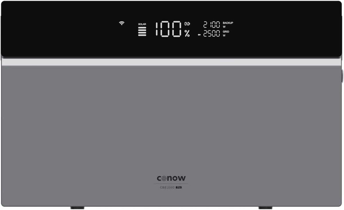 AI-Energymanagement 2600Wh Thuisbatterij met 2600Wh, De CBE2000 Pro combineert een stapelbaar