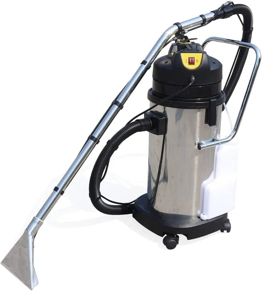 Reiniger met 3-in-1, 1034 W, 1000 W en geluidsarme werking, 40 liter 3-in-1 commerciële tapijtreiniger met krachtige zuigkracht