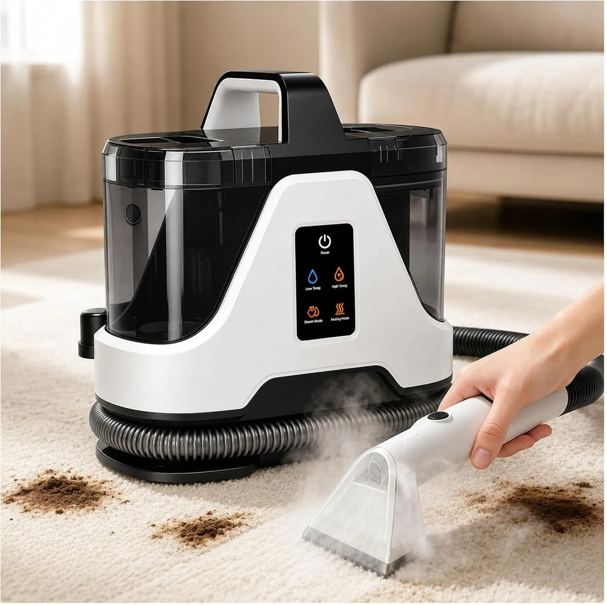 Reiniger met 4,6 Kg, 16kPa, 1850 ml en 1100 ml, Lichtgewicht 4,6 Kg