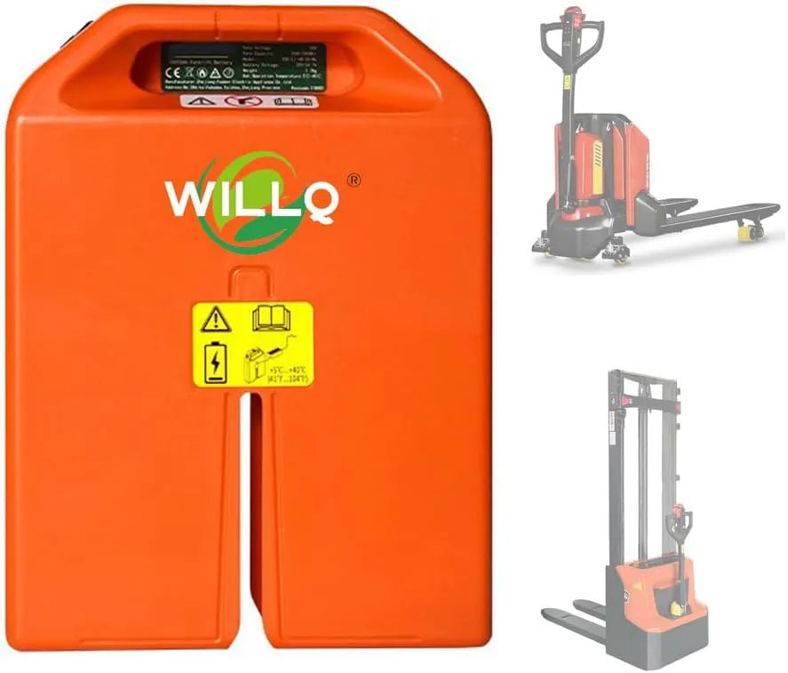 48V 20Ah Lithium-ijzerfosfaatbatterij 48 Volt LiFePO4-batterij voor elektrische palletwagen PTE20Q LiFePO4-batterij PTE20Q met 48V en 20Ah
