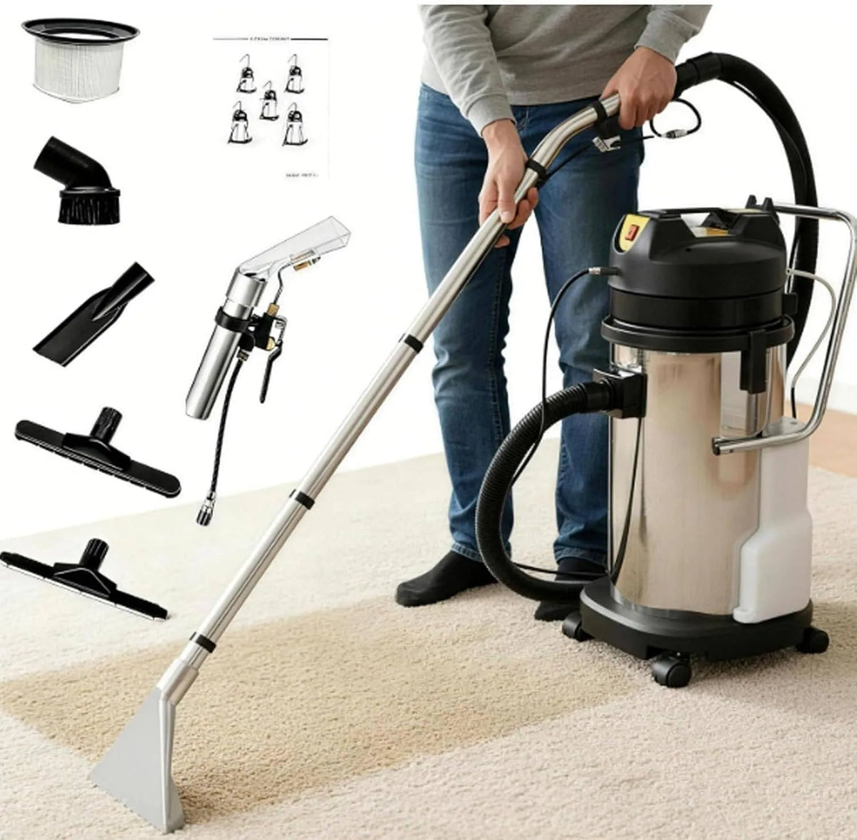 Machine met 40L, 1034 W, 53 L, 20L, 30L, 10 L, 40 mm en 3-IN-1