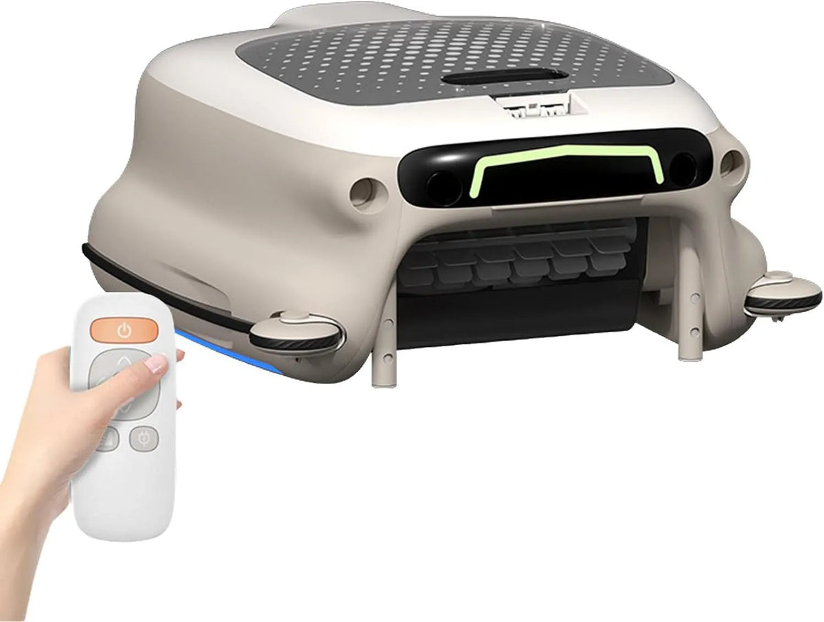 Zwembadrobot met 7800 MAh, 5-6 Uur, 505 x 570 x 300 mm, 3 uur, 185 m2, 10 °C, 45 °C en afstandsbediening
