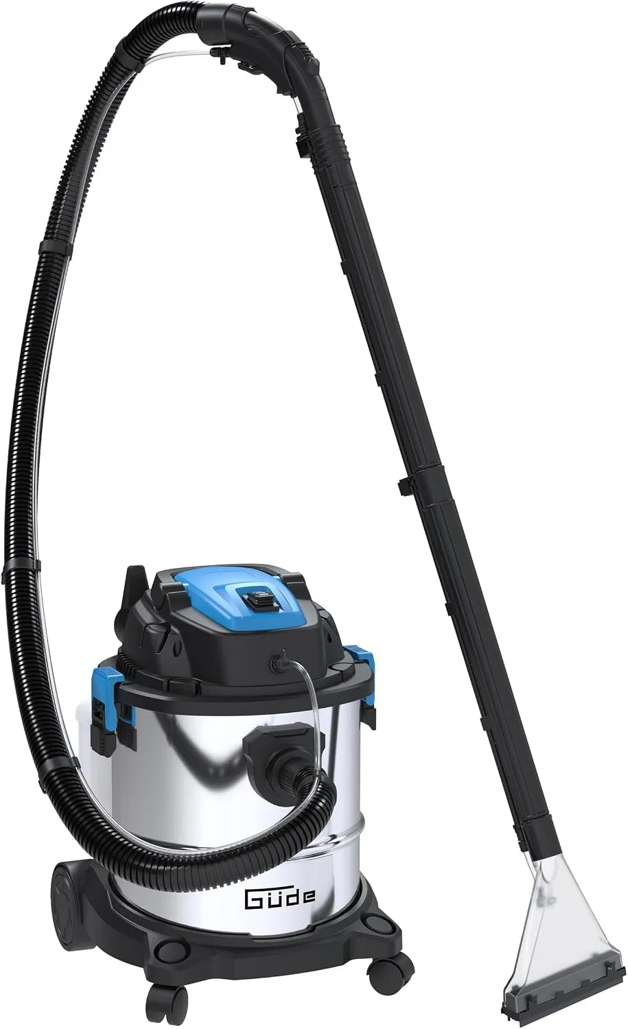 Waszuiger met 1600 W, 20 l, 19 kPa, 100 m3/h, 20 cm, 45 cm, 5-in-1 en HEPA-filter