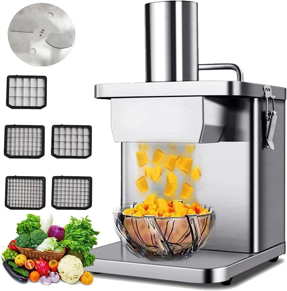 Machine met 15 mm, 250 W, 6 mm, 8 mm, 10 mm, 12 mm, 7 cm en waterreservoir