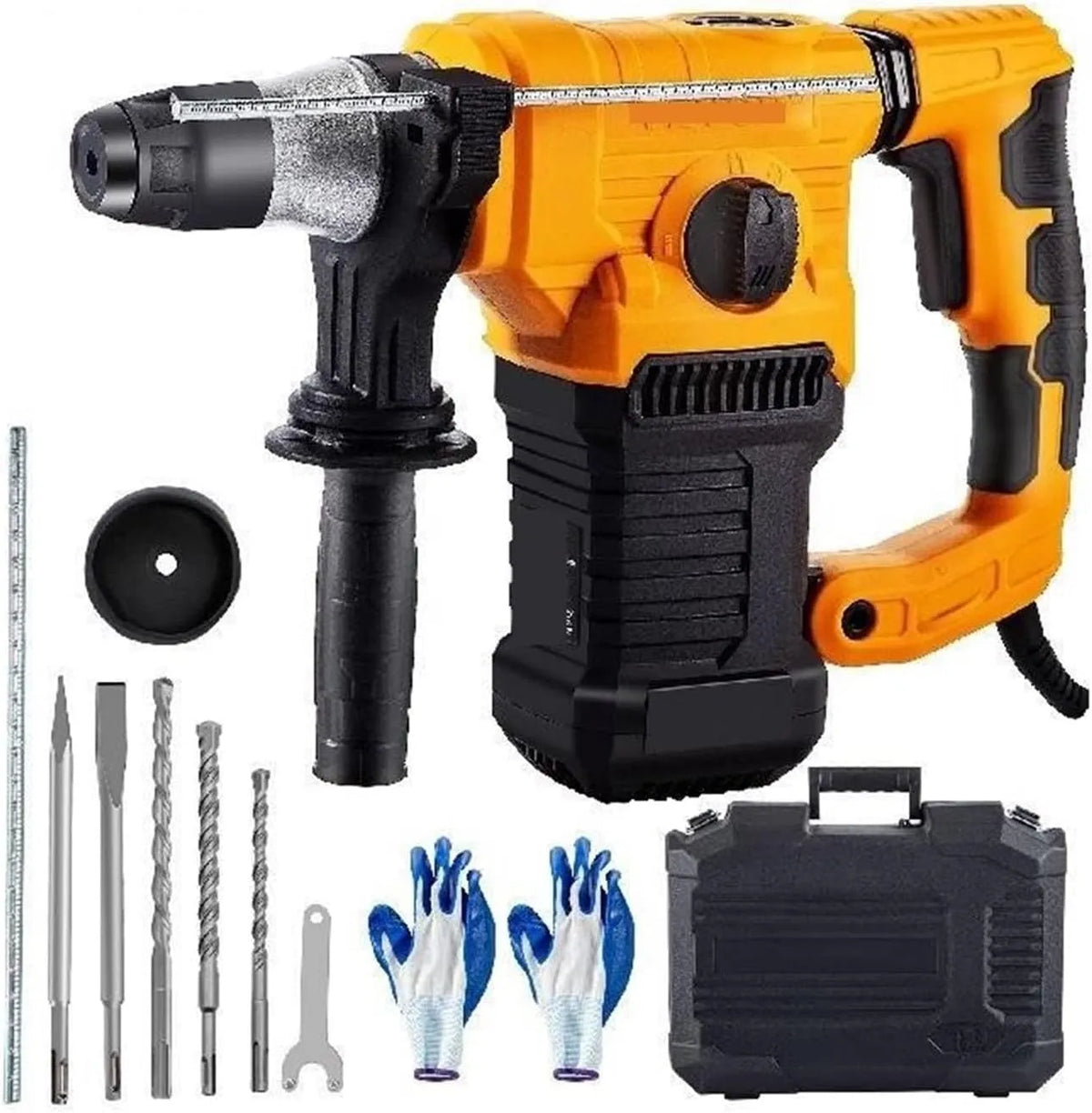 Boormachine, 1500 W, 32mm, doe-het-zelfgebruik, SDS Plus Sloop Jackhammer Breaker 3in1