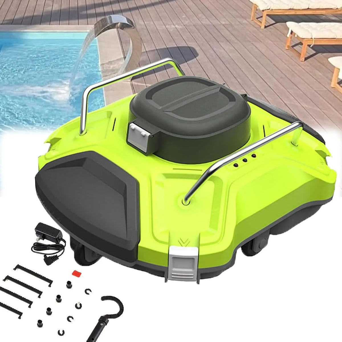Zwembadrobot, Zwembadreinigingsrobot, draadloze automatische zwembadreiniger
