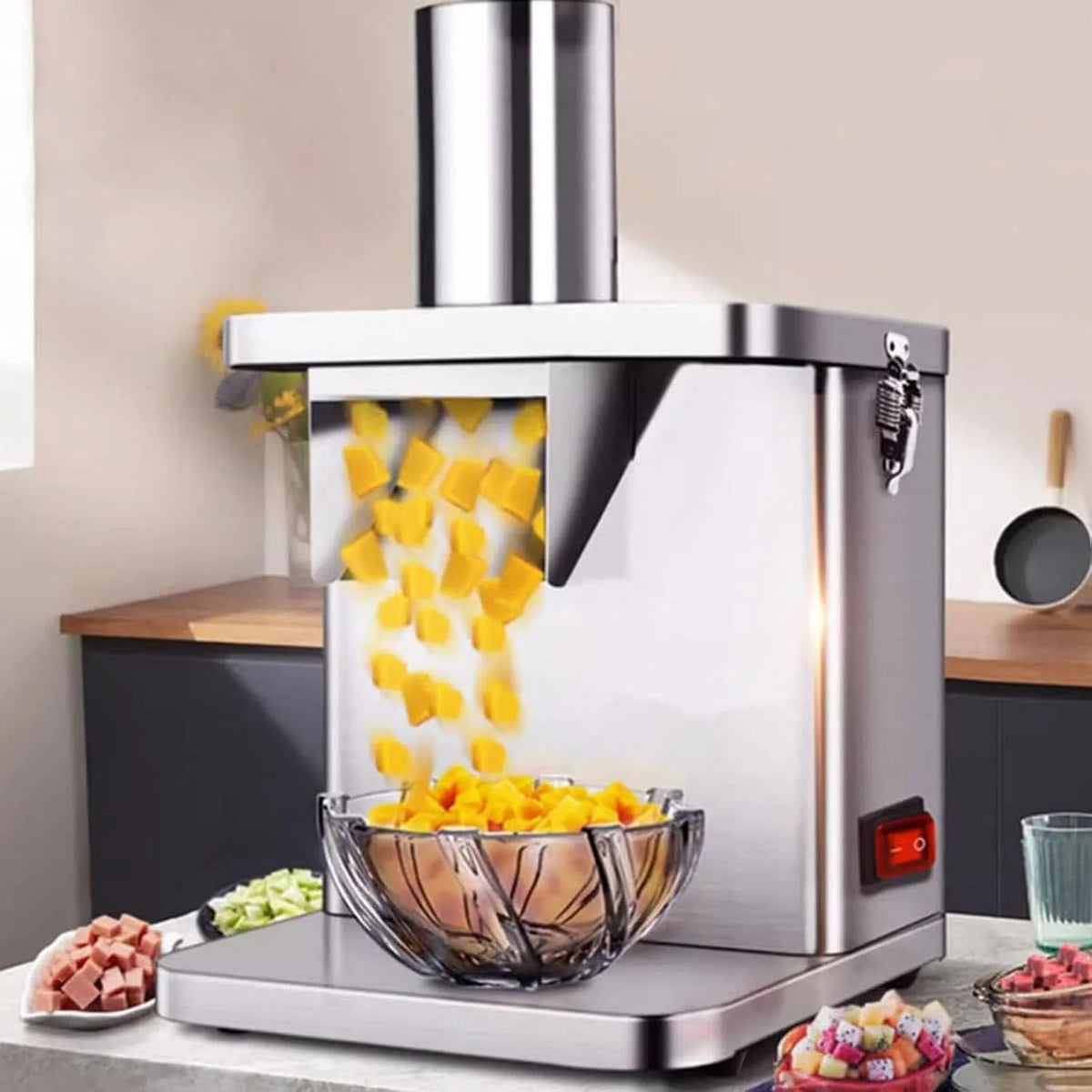 Machine met 250 W, 15 mm, 30 minuten, 7 mm, waterreservoir en aluminium