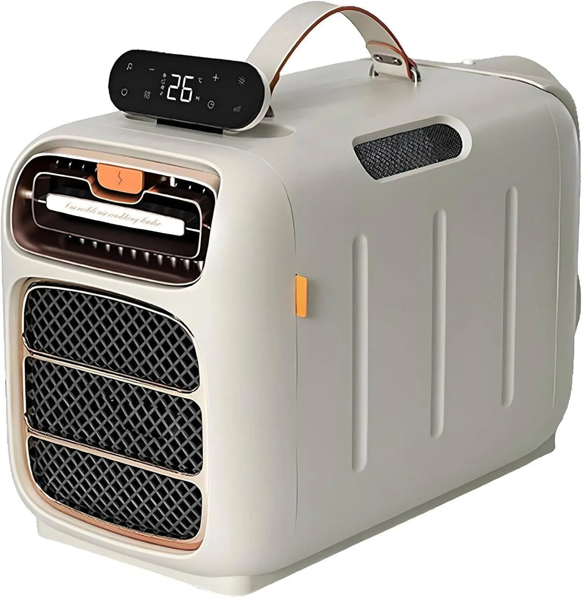 Mobiele airconditioner met 12 V, 24 V, 3-in-1, 26,4 x 49 x 33,5 cm, 32 °C en geluidsarme werking