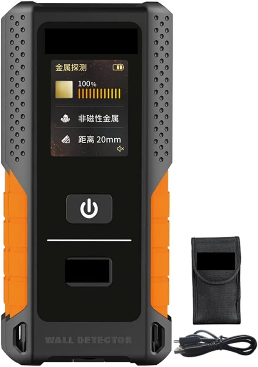 AC Kabel Detector met 120mm, 3.7V en USB, Stud finder 3in1 Multifunctionele Muur Detector