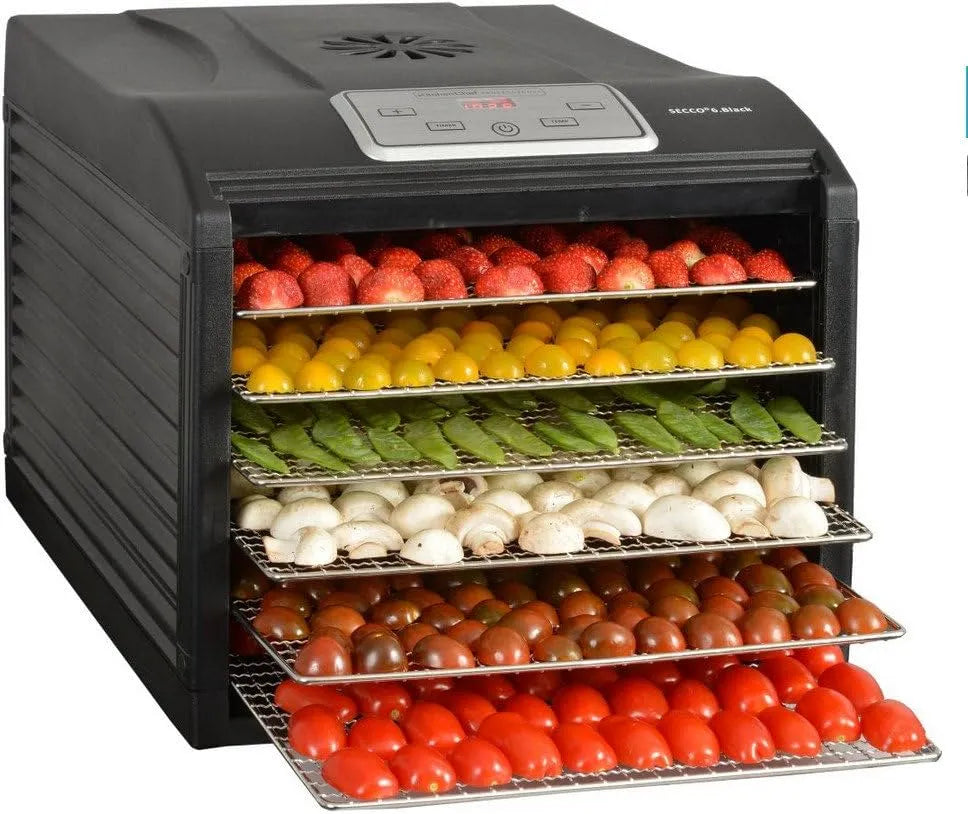 Droger, 500 W, 34,5 x 32 x 45 cm, regelbare thermostaat, Producttype: Hydrator. Kleur: zwart. Vermogen: 500