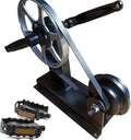 Draagbare pedaalgenerator met 300 W, 34 x 18 x 35 cm, 60 V, 100 W, 0-40 V, 12 V, 5 V en geluidsarme werking