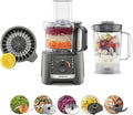 Kenwood Keukenmachine FDP31.360GY met 1,2 l, 2,1 l, 800 W, 2 snelheden en grijs