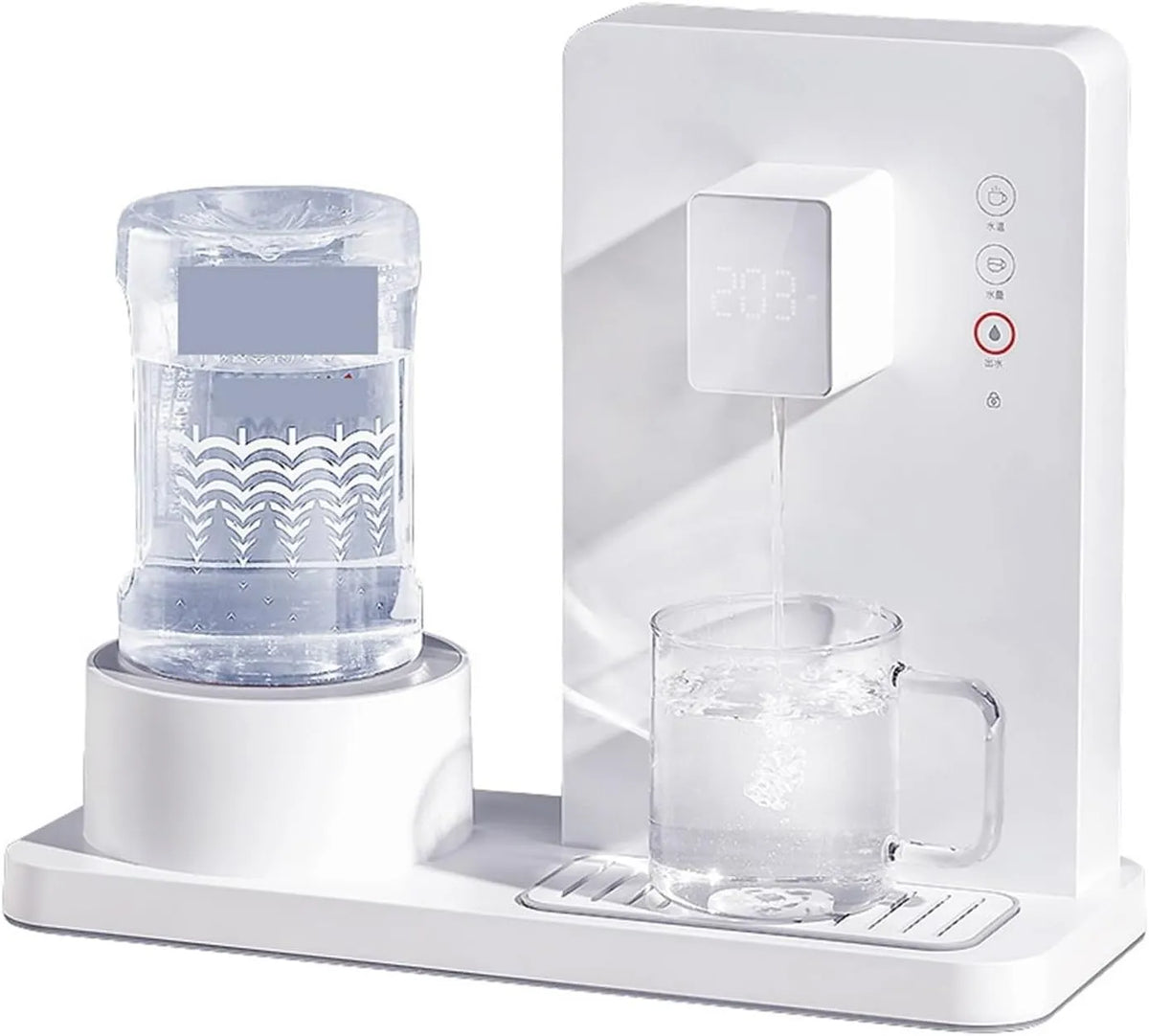 Waterdispenser met 3 seconden, 2200 W en mobiele uitvoering, Instant Heetwaterdispenser