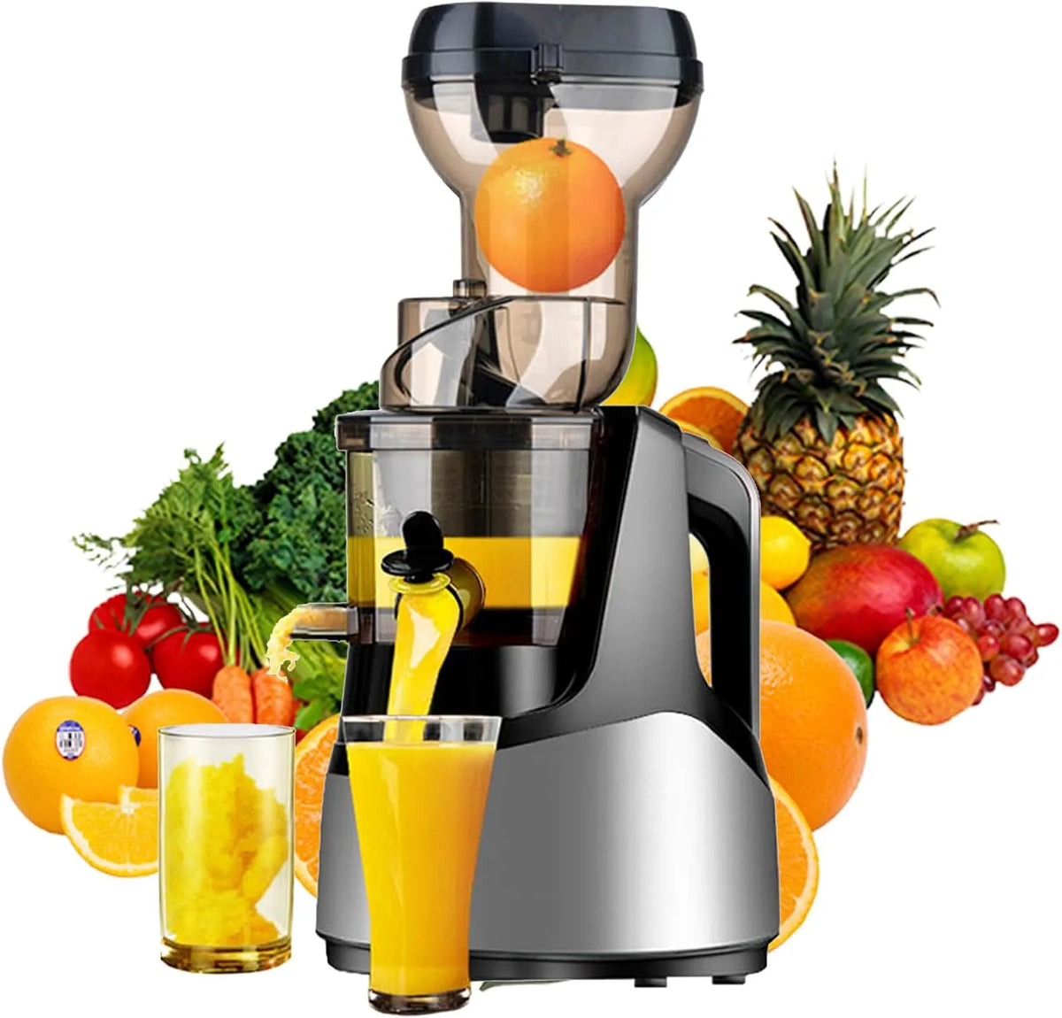 Juicer Machine met 200 W, 33 x 30 x 28,5 cm, 1500 ml, 220V, 801 ml, 1000 ml, 1001 ml en 0,5L