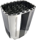 Inbouwoven met 8,9 cm, 3,5 inch, Wandmontage, RVS en 3 uur timer